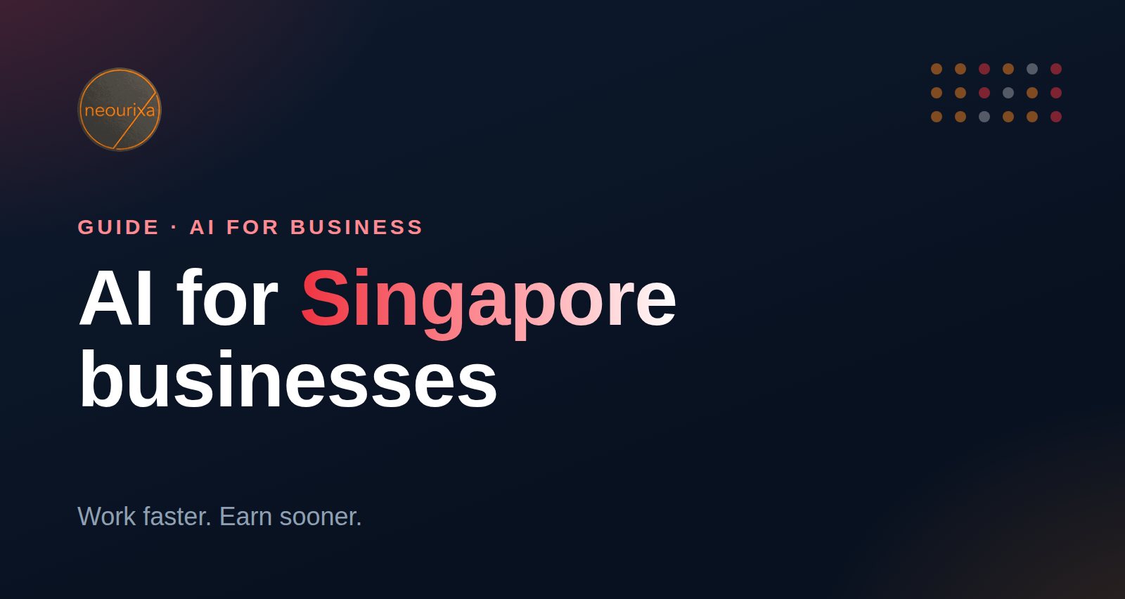 AI for Singapore businesses: work faster, earn sooner
