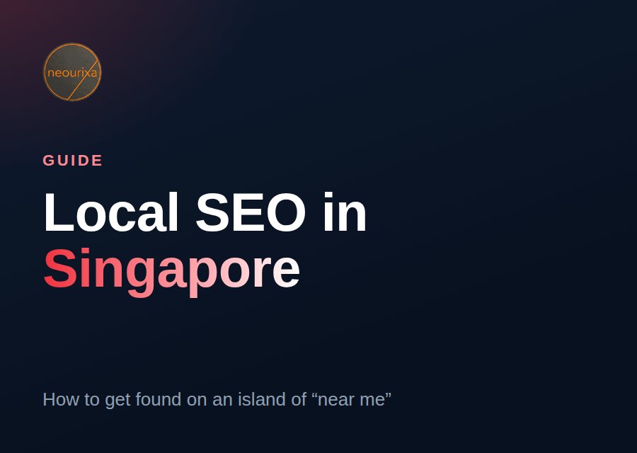 Local SEO in Singapore: how businesses get found on Google